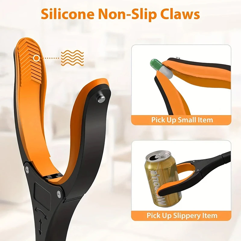Gardening Tools For Elderly - 32 Inch Extra Long Foldable Reacher