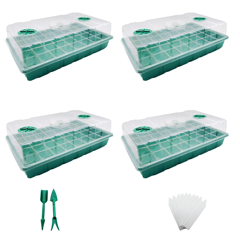 Seed Starter Trays - 4 Pack of 40 Grids Seed