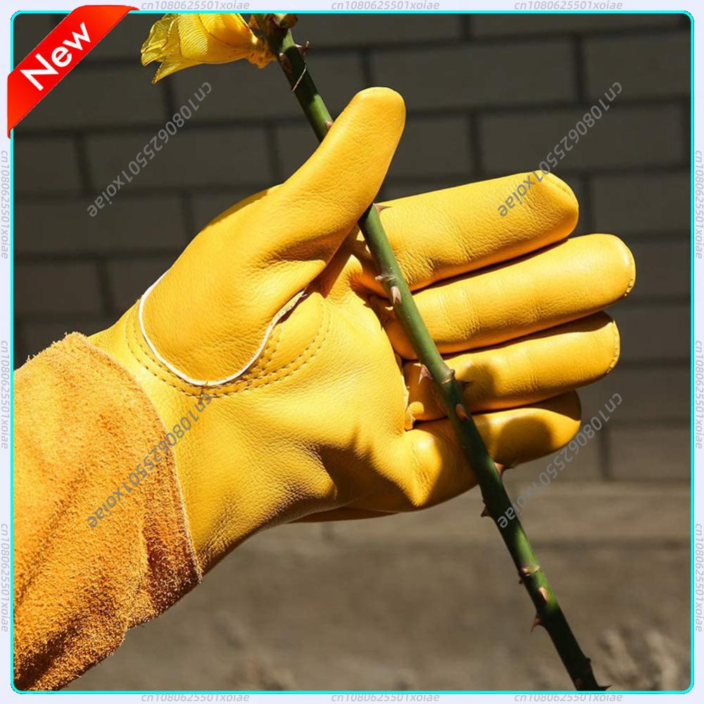 Garden Gloves Thorn Proof - 1 Pair Long Thorn Proof Gardening