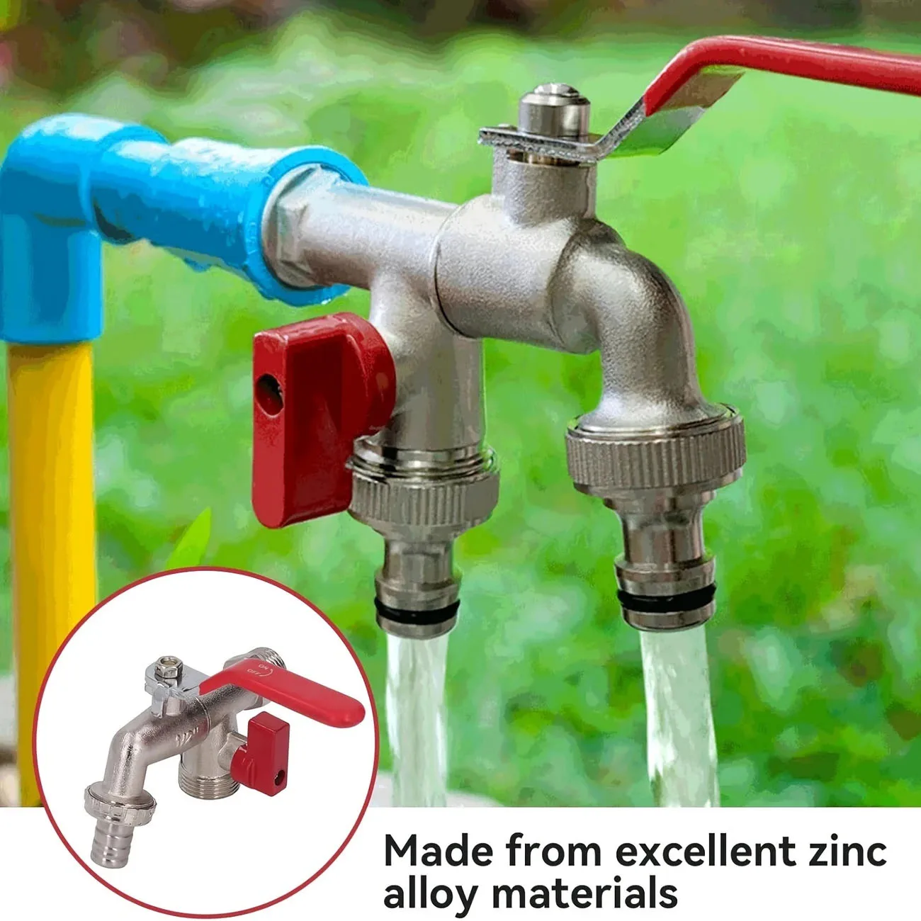 Gardening Tools Used - Garden Tools Brass Water Faucet 1/2