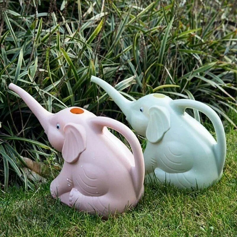 Gardening Tools Cute - Cute Plastic Elephant Shape Watering Pot