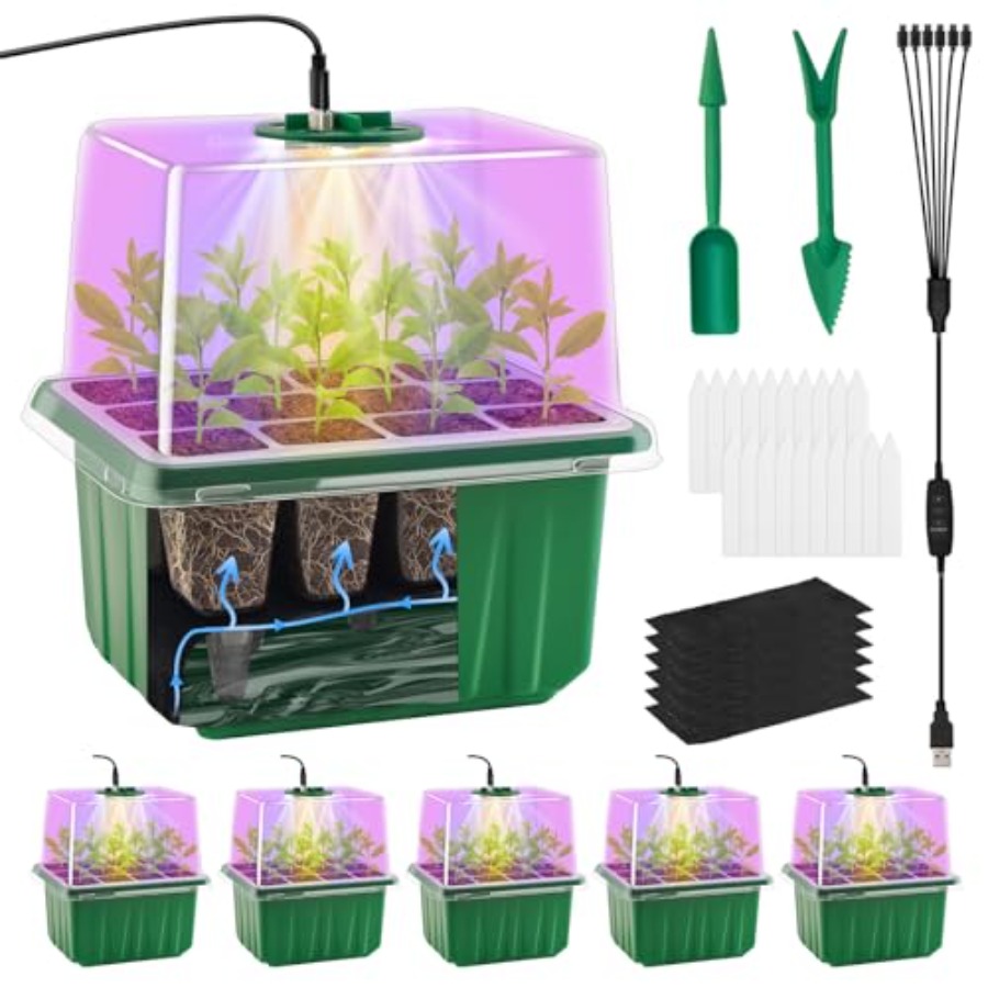 Seed Starter Trays - Seed Starter Tray with Light 6