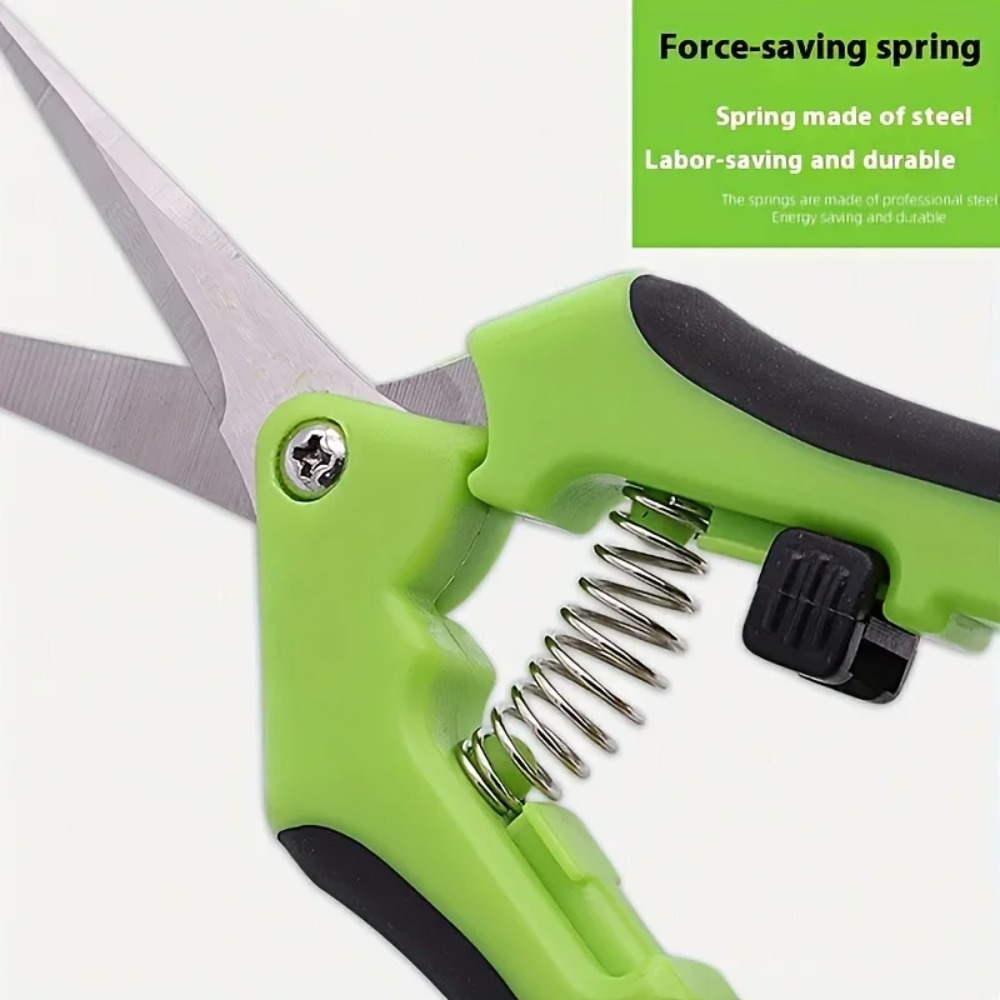 Gardening Tools Used - Stainless Steel Pruning Scissors Garden Floral