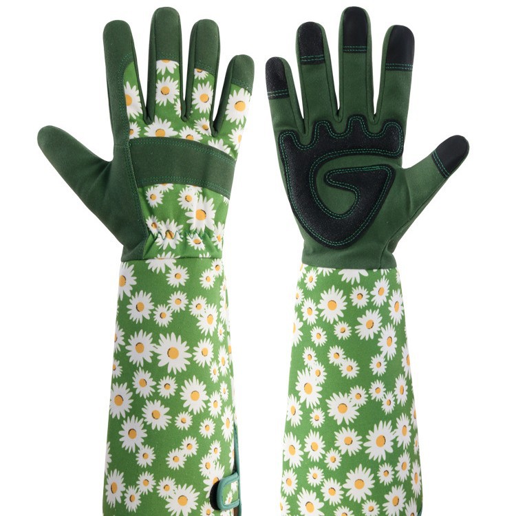 Garden Gloves Thorn Proof - Gardening Gloves for Women Breathable Long