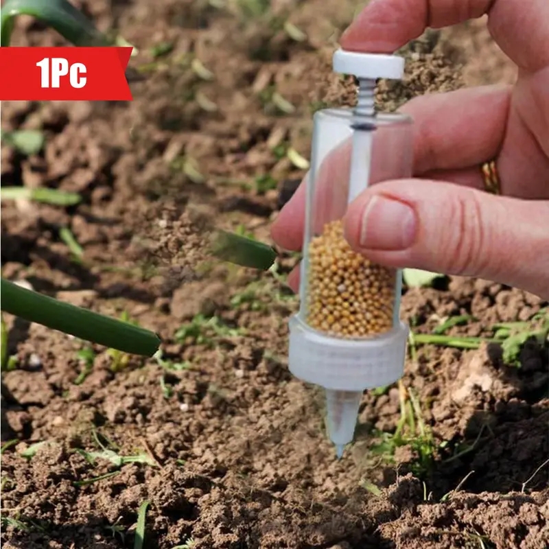 Gardening Tools Hand - 1pc Handheld Seed Dispenser, Mini Manual