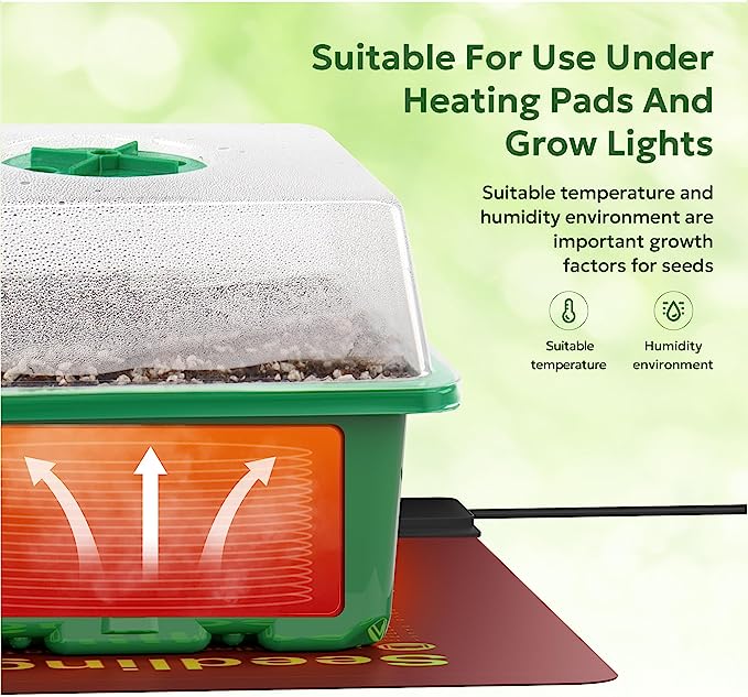 4 Pack of 40 Grids Seed Starte - Seed Starter Trays 评论和价格