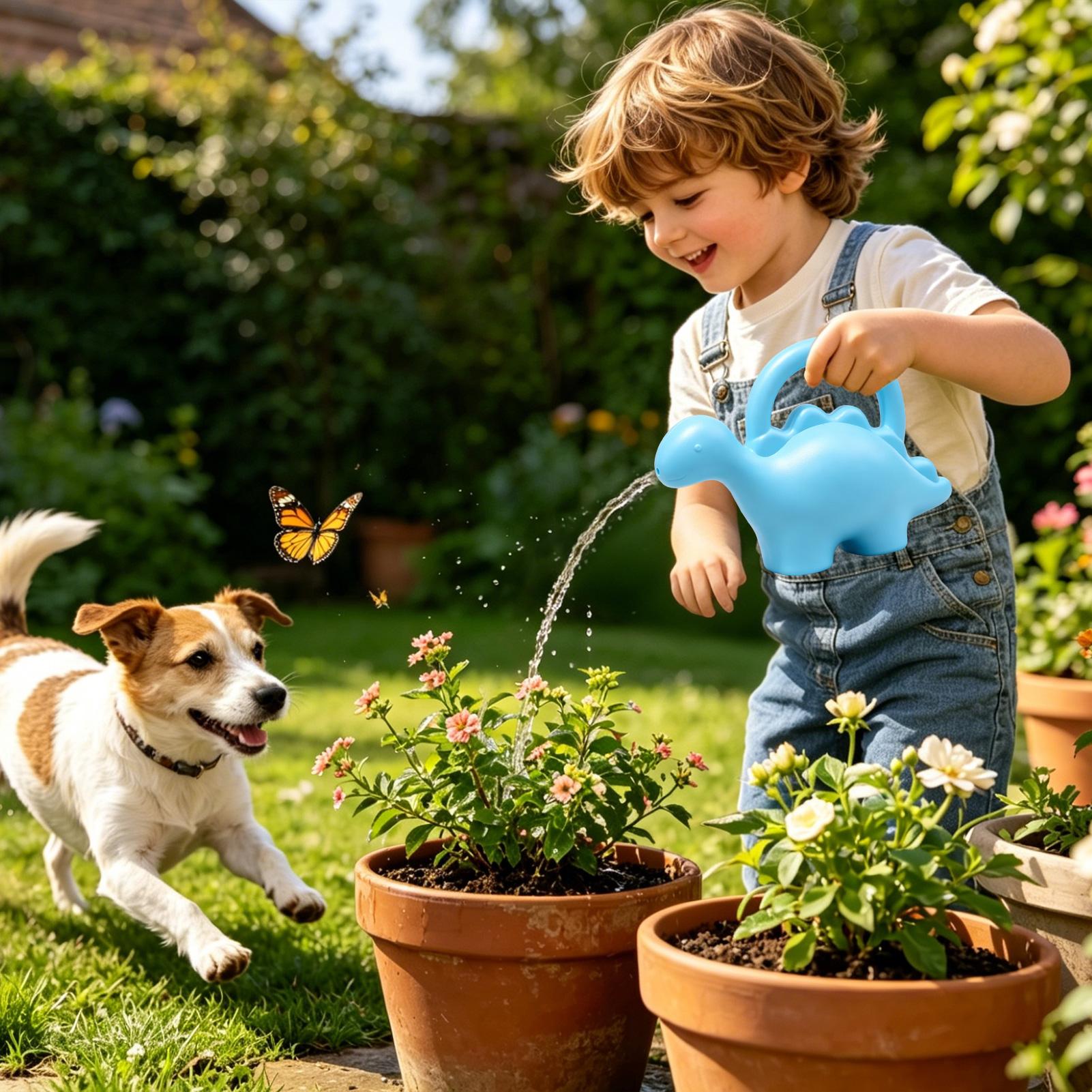 Dinosaur Watering Can 1.5L Kid - Gardening Tools Cute 评论和价格