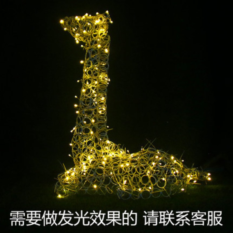 Lawn outdoor hollow sika deer  - Gardening Tools Sketch 评论和价格