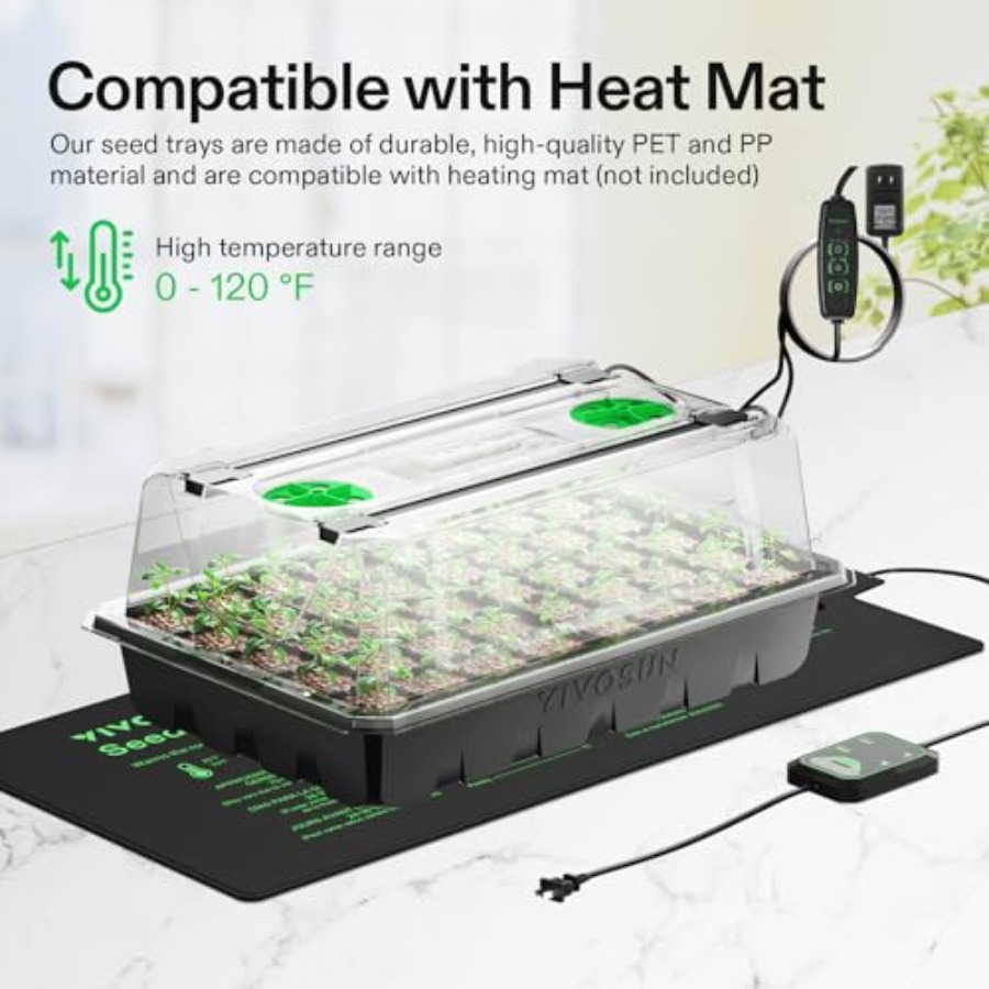 6-Pack Seed Starter Trays for  - Seed Starter Trays 评论和价格