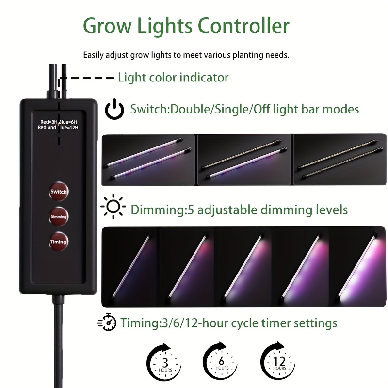 36-Cell Seed Starter Tray W/ G - Led Grow Light 评论和价格