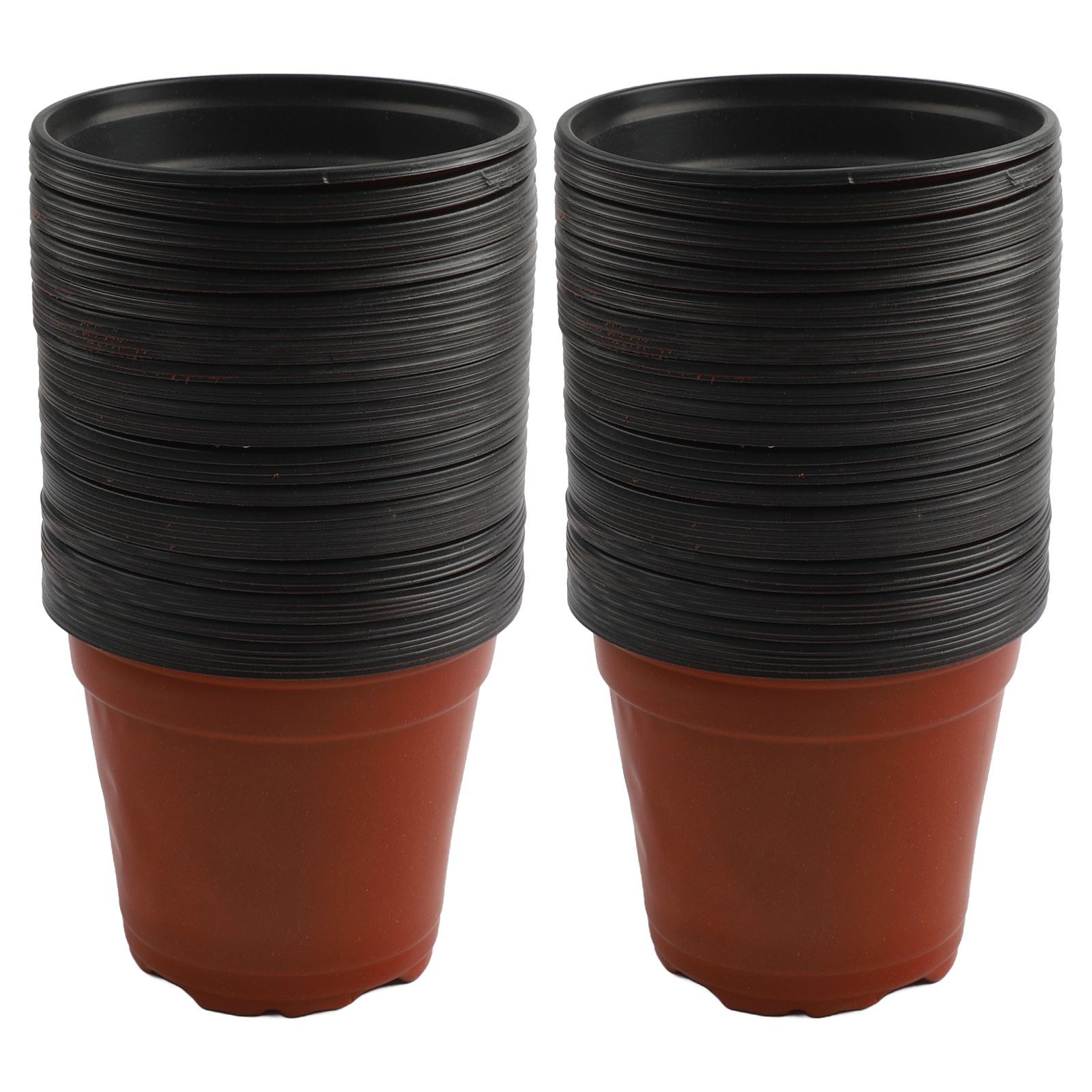 100pcs Two-Color Flower Pot Pl - Seed Starter Trays 评论和价格