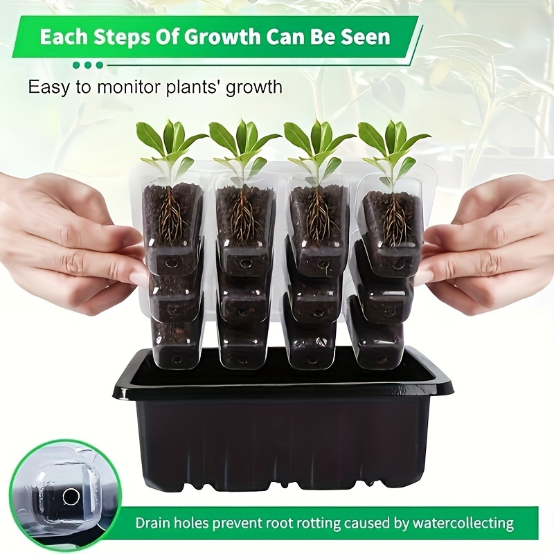 1/2/3-Pack 12/24/36-Cell Seed  - Led Grow Light 评论和价格