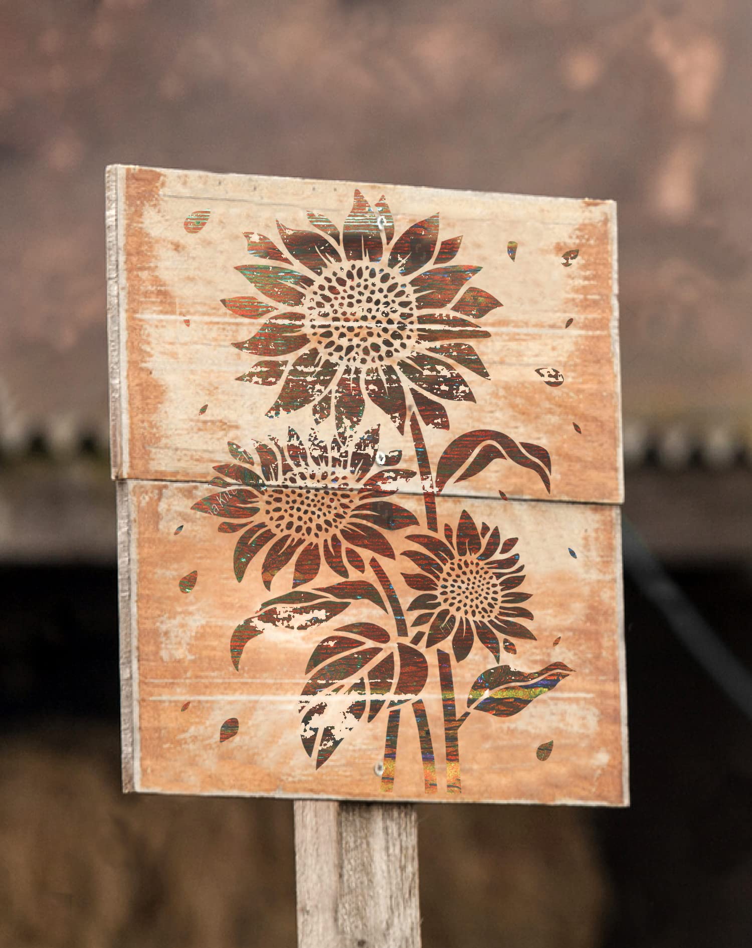 A4 Size Reusable DIY Sunflower - Gardening Tools Sketch 评论和价格