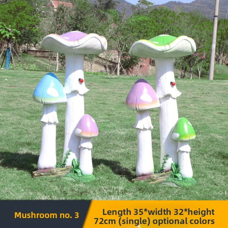 Outdoor simulation large mushr - Gardening Tools Sketch 评论和价格