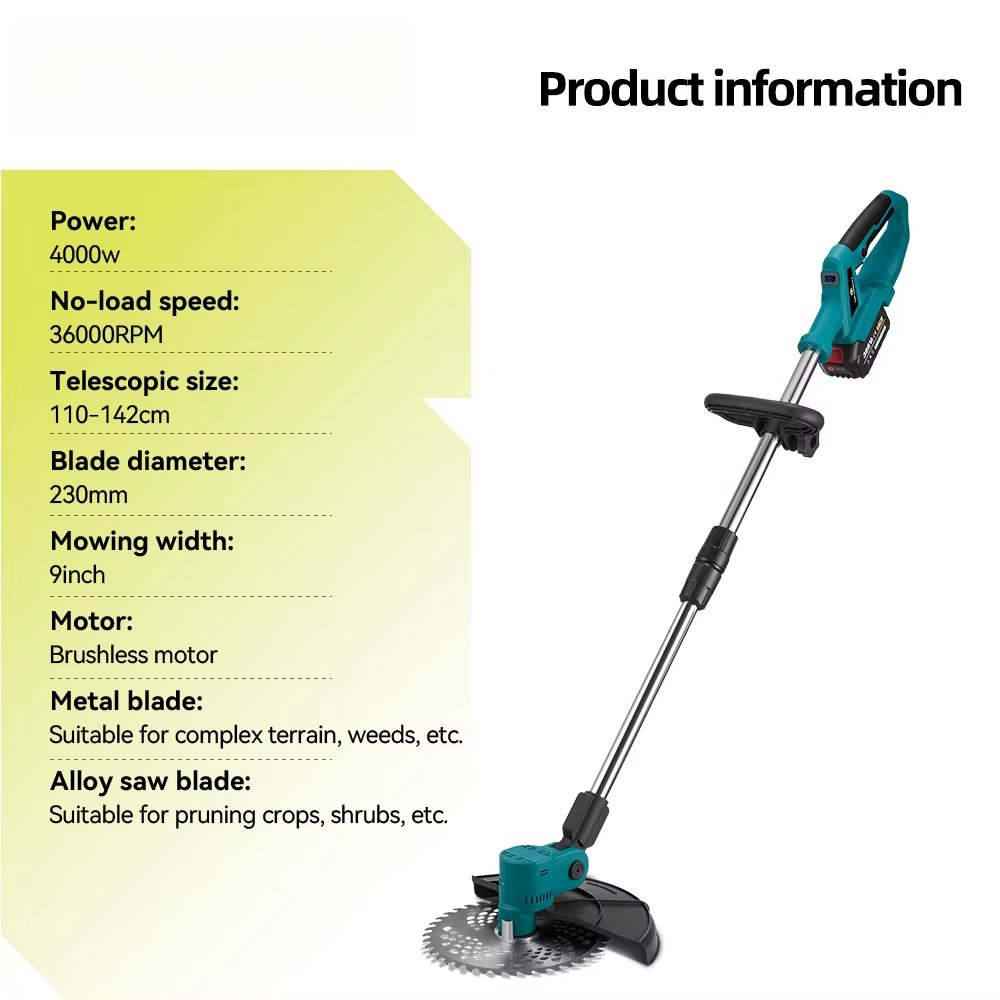 4000W Electric Lawn Mower for  - Gardening Tools Electric 评论和价格