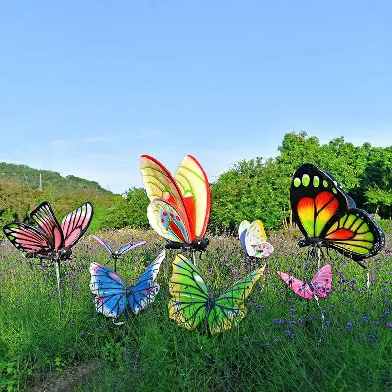 Outdoor butterfly sculpture si - Gardening Tools Sketch 评论和价格