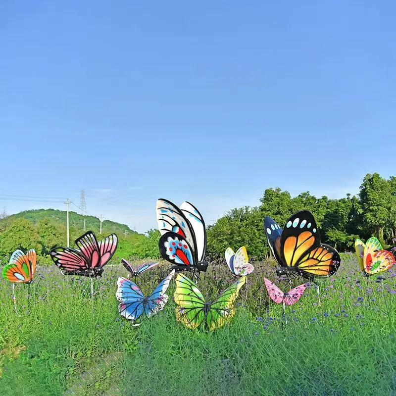 Outdoor butterfly sculpture si - Gardening Tools Sketch 评论和价格