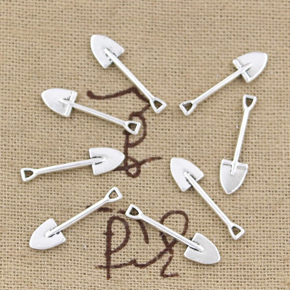 100pcs Charms Shovel Spade Gar - Gardening Tools Sale 评论和价格
