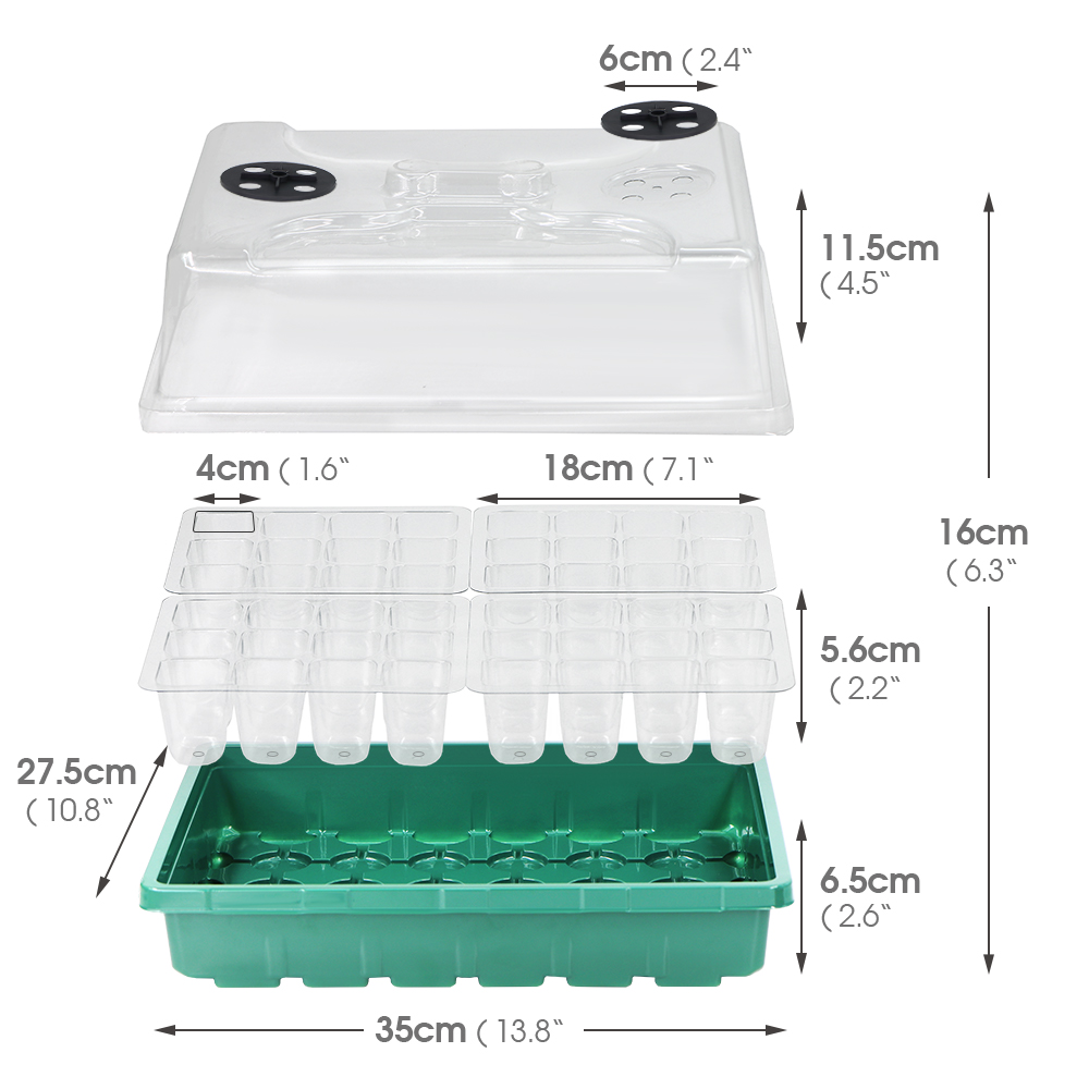 Warm Seedlings Box Heating Mat - Seed Starter Trays 评论和价格