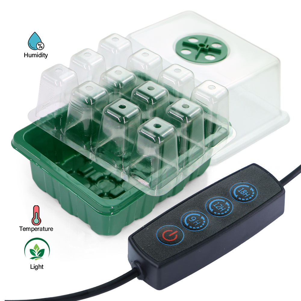 LED Nursery Pots with Grow Lig - Seed Starter Trays 评论和价格