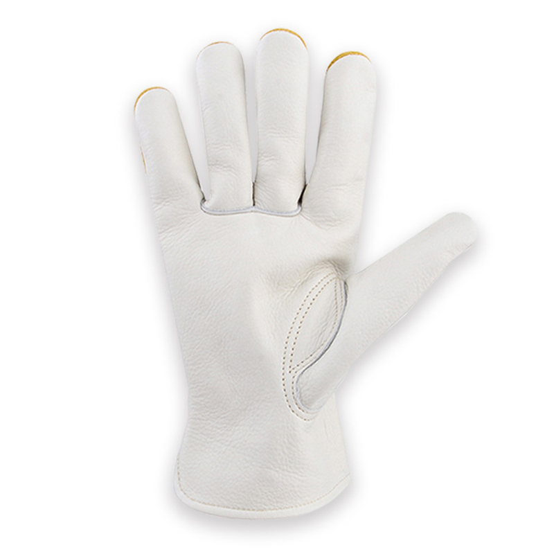 Leather Safety Work Gloves Gar - Garden Gloves Thorn Proof 评论和价格