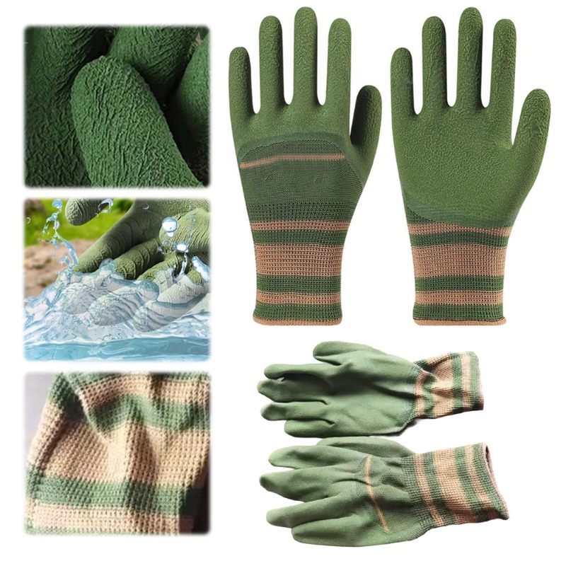 1/2pairs Gardening Gloves Thor - Garden Gloves Thorn Proof 评论和价格