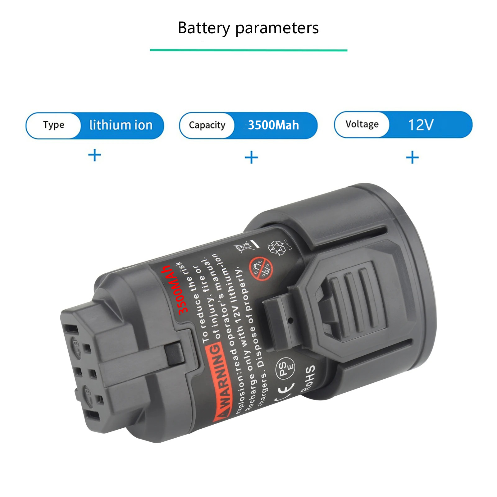 for AEG 12V battery 3.5Ah lith - Gardening Tools Used 评论和价格