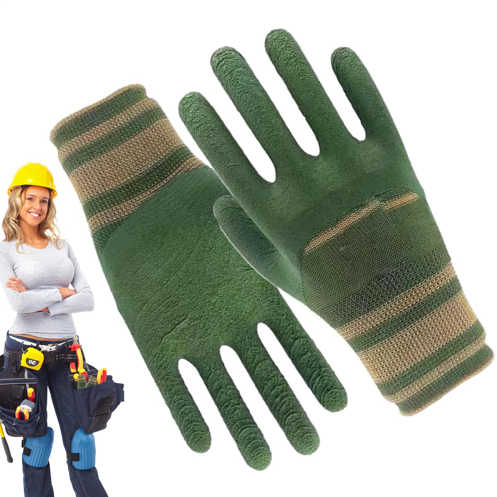 1 pair Womens Gardening Gloves - Garden Gloves Thorn Proof 评论和价格