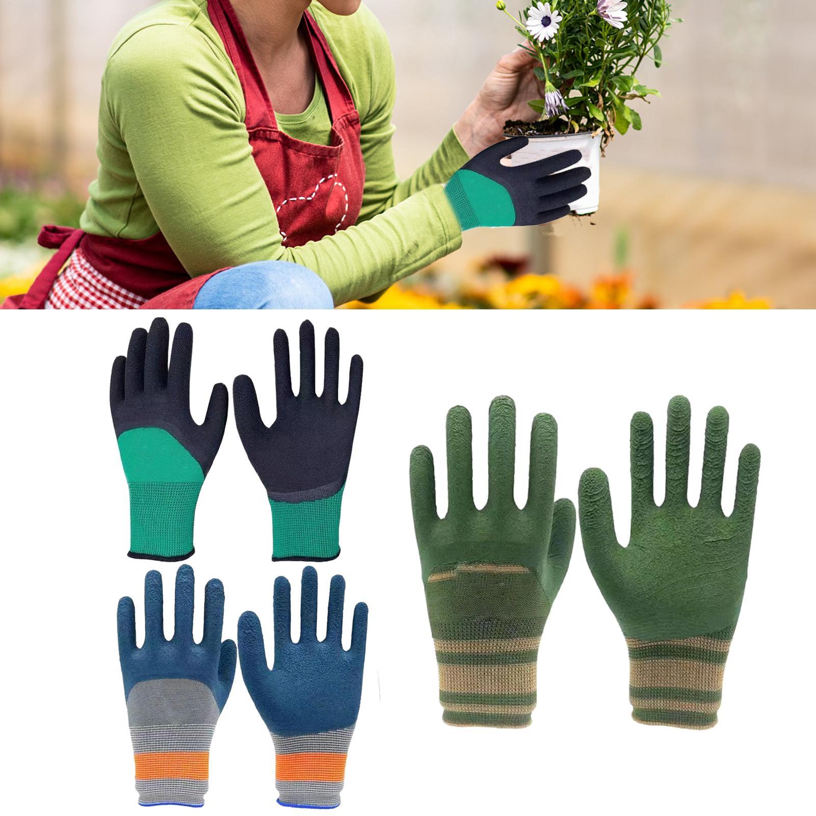 1 pair Womens Gardening Gloves - Garden Gloves Thorn Proof 评论和价格