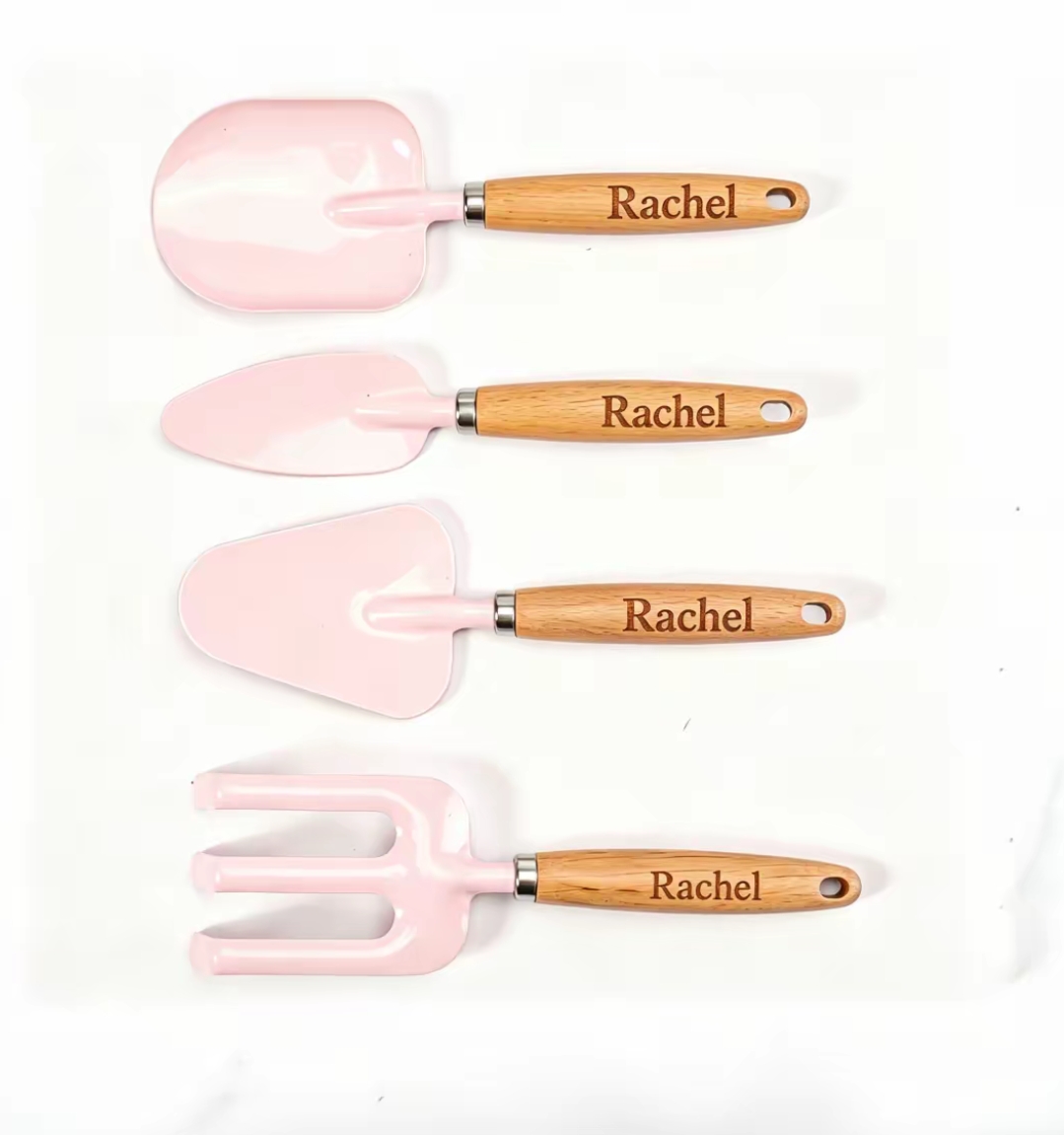 Personalized Name Mini Wooden  - Gardening Tools Names 评论和价格