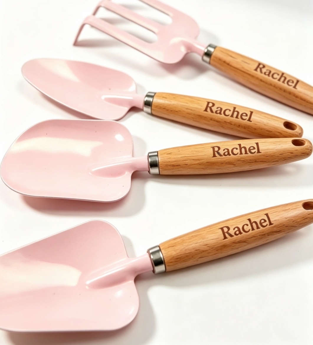 Personalized Name Mini Wooden  - Gardening Tools Names 评论和价格