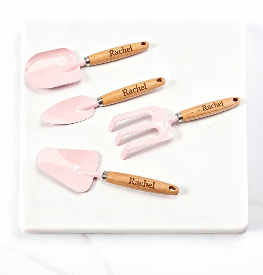 Personalized Name Mini Wooden  - Gardening Tools Names 评论和价格