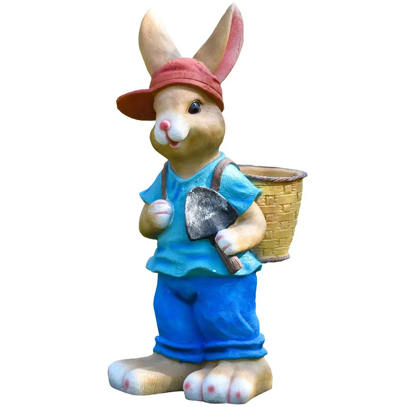 Cartoon rabbit flower pot tank - Gardening Tools Sketch 评论和价格