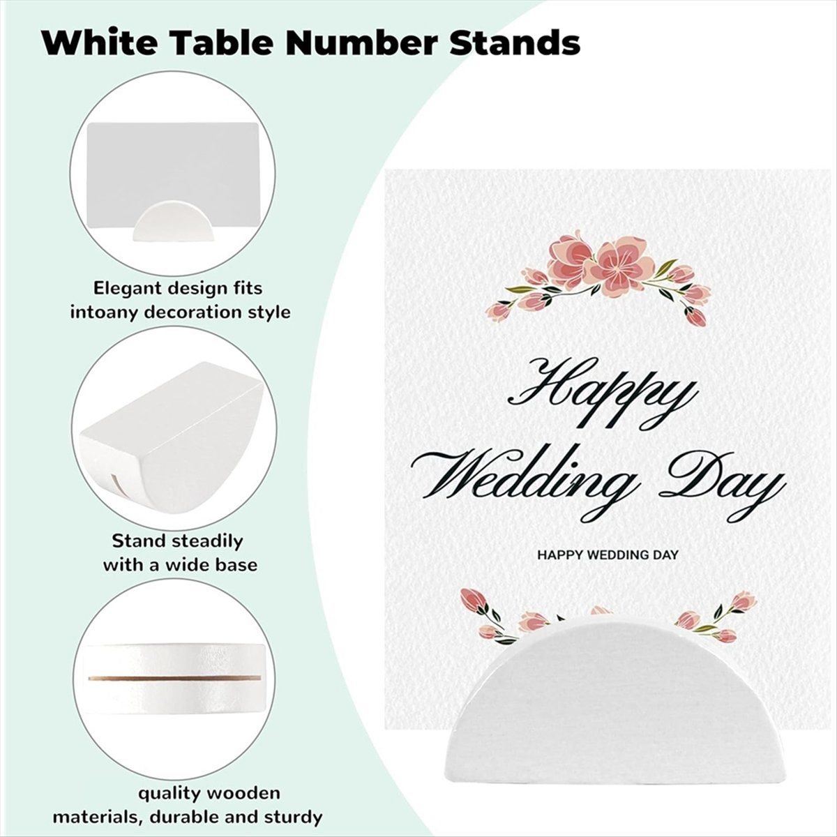 Reliable- 24PCS White Table Nu - Gardening Tools Names 评论和价格