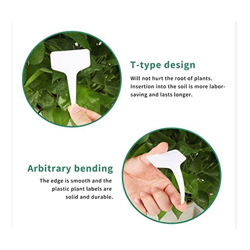 RANA Plant Labels 300Pcs 4 Inc - Gardening Tools Names 评论和价格