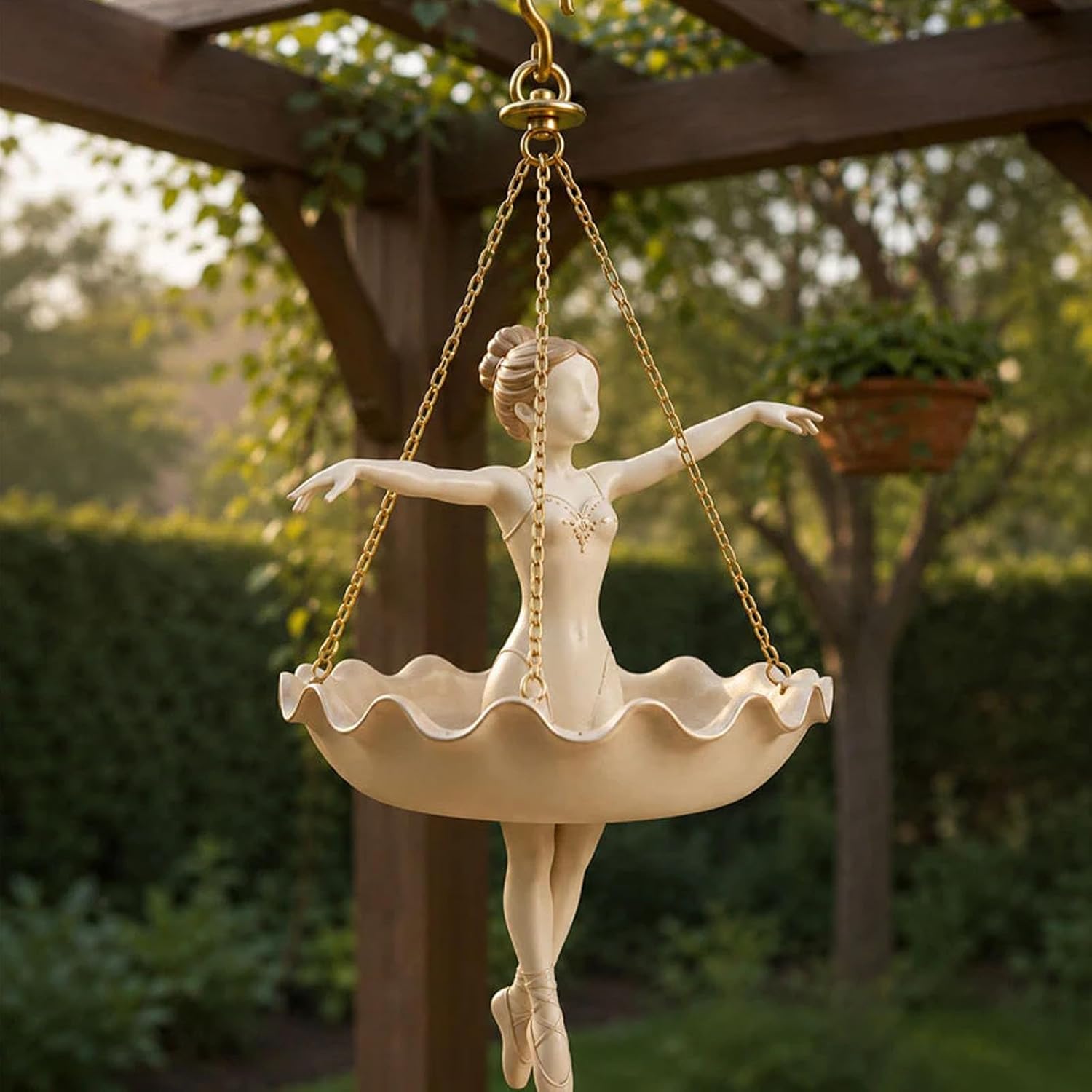 Ballet Dancer Hanging Planter  - Gardening Tools Cute 评论和价格