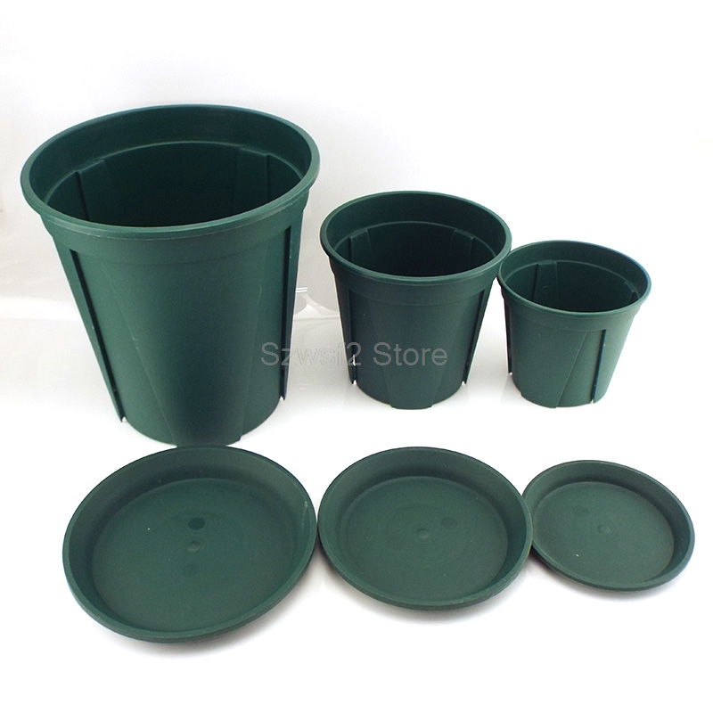 5/10pcs Green Plastic Plant Fl - Gardening Tools Cute 评论和价格